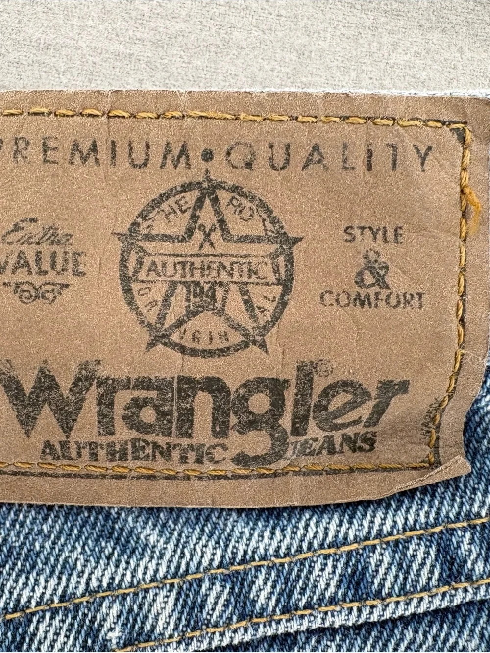 Wrangler relaxed fit